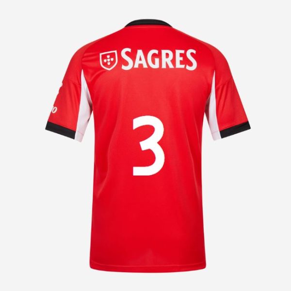 SL Benfica 2025-2026 Home Jersey Replica - MB Way Pulse - 3 A. CARRERAS