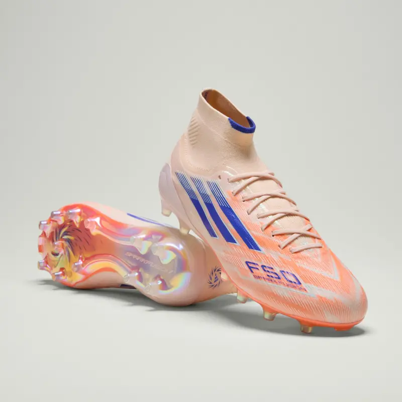 Adidas F50 Sparkfusion Elite Mid-Cut FG/AG Coral Blaze Pack (Women's)