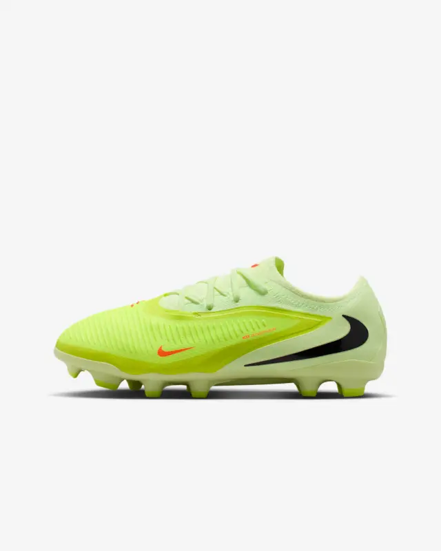 Nike Phantom 6 Low Pro MG Limelight Hyper Crimson (GS)