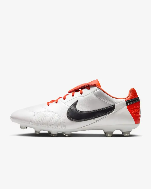 Nike Premier 3 FG White Team Orange Black