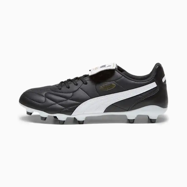 Puma King Top FG AG 'Black White'