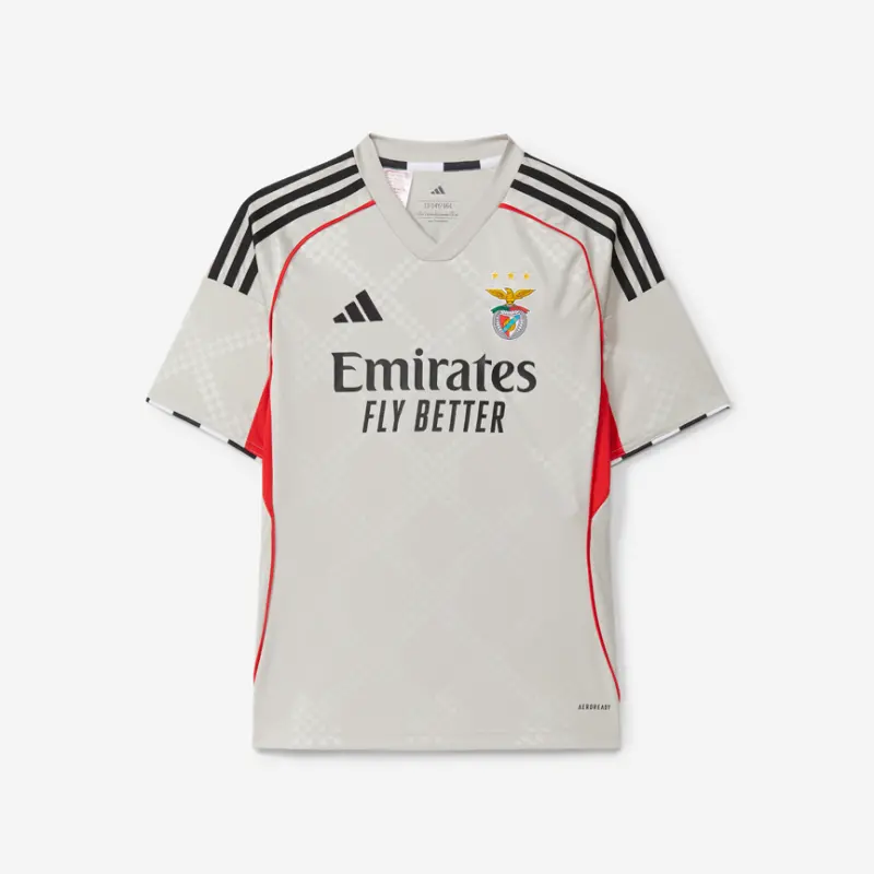 SL Benfica 2025-2026 Beige Away Jersey for Kids SL Benfica Collection - Official Online Store | SL Benfica Kits