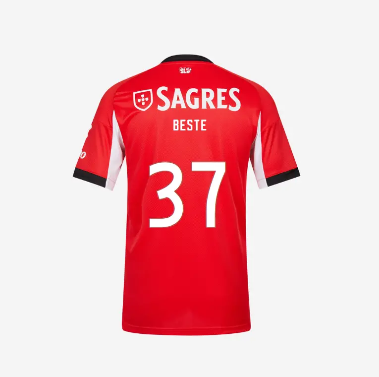 SL Benfica 2025–2026 Home Jersey – 37 BESTE SL Benfica Collection - Official Online Store | SL Benfica Kits