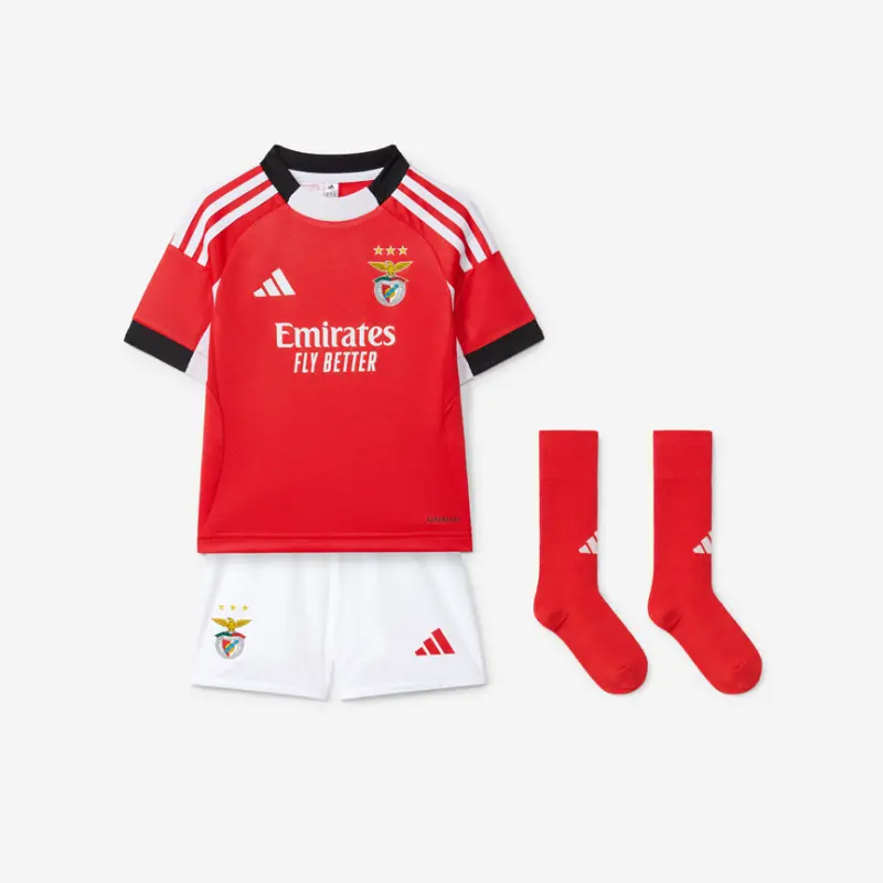 SL Benfica 2025-2026 Home Mini Kit With Custom Printing SL Benfica Collection - Official Online Store | SL Benfica Kits