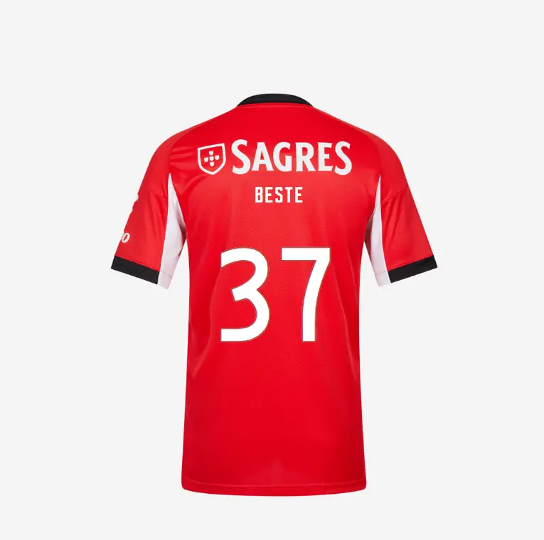 SL Benfica 2025-2026 Replica Home Kit Jersey – 37 BESTE SL Benfica Collection - Official Online Store | SL Benfica Kits