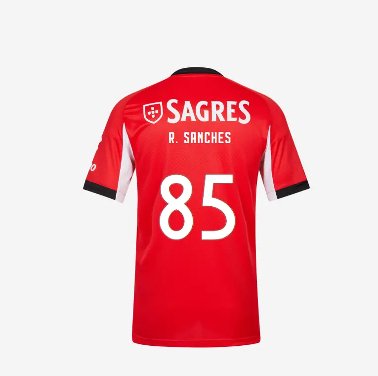 SL Benfica 2025-2026 Replica Home Kit Jersey – 85 R. SANCHES SL Benfica Collection - Official Online Store | SL Benfica Kits