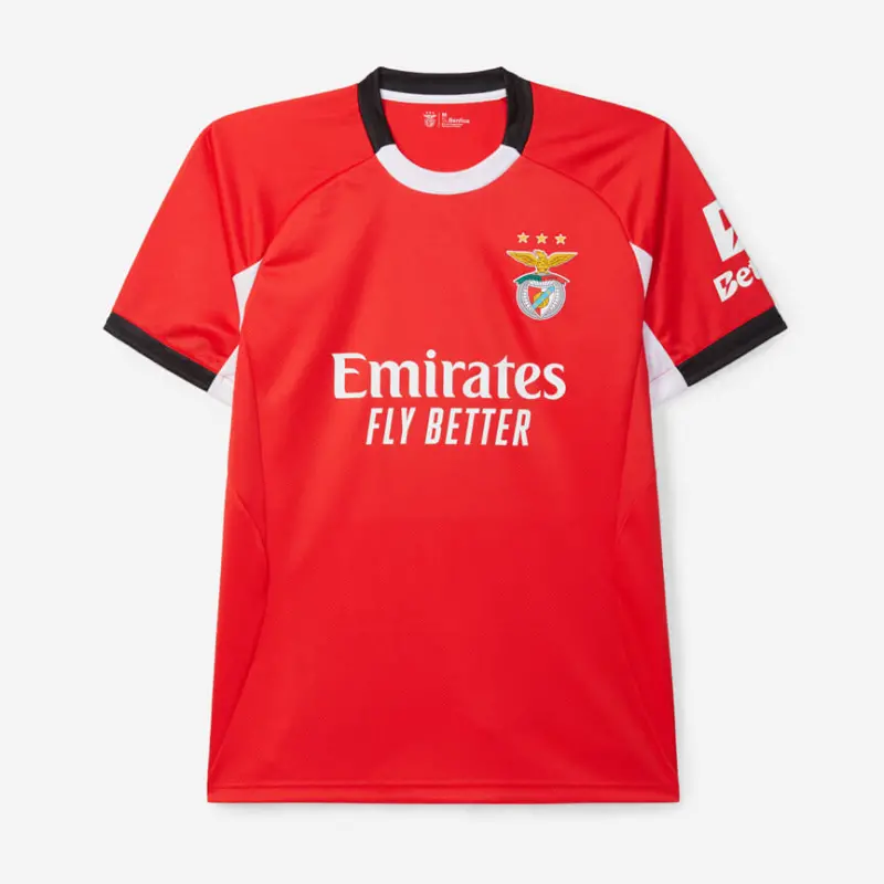 SL Benfica 2025-2026 Replica Home Kit Jersey SL Benfica Collection - Official Online Store | SL Benfica Kits
