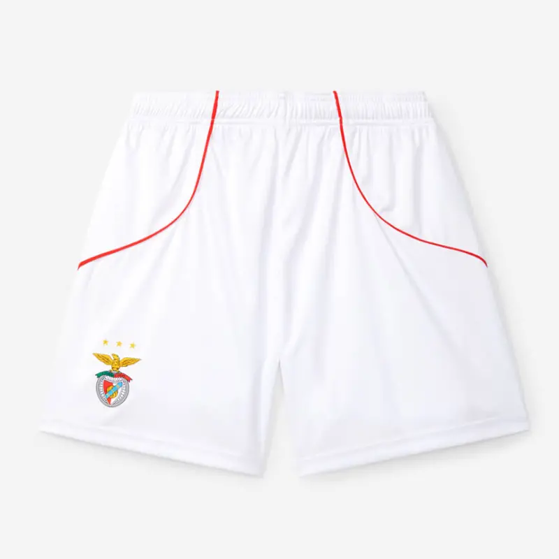 SL Benfica 2025-2026 Replica Home Shorts SL Benfica Collection - Official Online Store | SL Benfica Kits