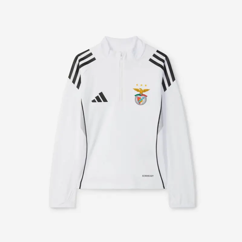 SL Benfica 2025–2026 White Leisure Shirt for Kids